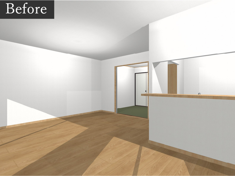 ジャパンディ リフォーム Before